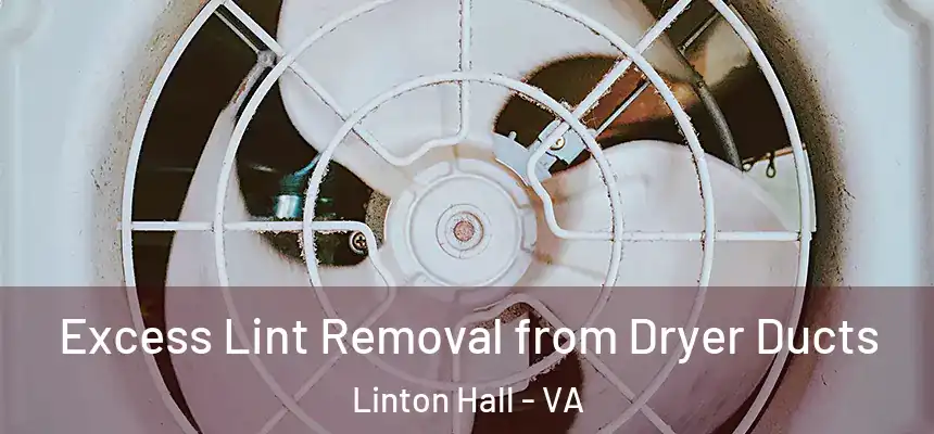 Excess Lint Removal from Dryer Ducts Linton Hall - VA